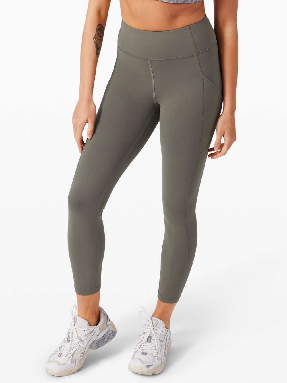 Lululemon Invigorate High-Rise Tight 25"
Grey Sage